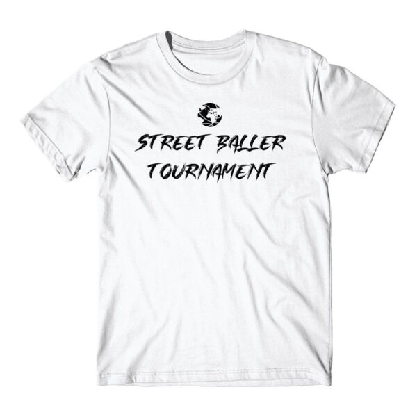 BRUSH STROKE LOGO - PREMIUM MEN'S/UNISEX T-SHIRT - WHITE - 94JXM7 Thumbnail