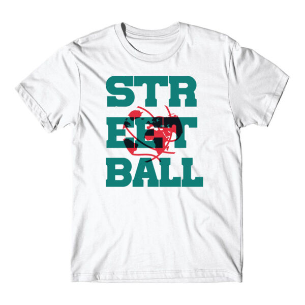 GLOBAL - PREMIUM MEN'S/UNISEX T-SHIRT TEAL/MAGENTA - WHITE - P4KMNV Thumbnail